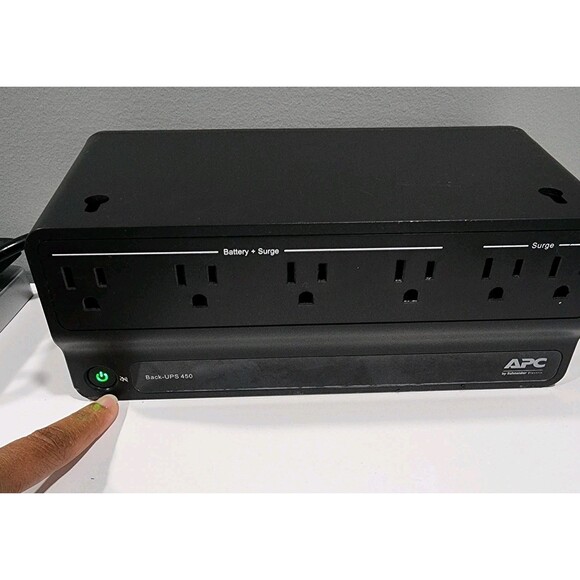 APC Back-UPS 450 BN450M 120V 6A 450VA 255W 6-Outlet Surge Protector NO BATTERY - Picture 8 of 8